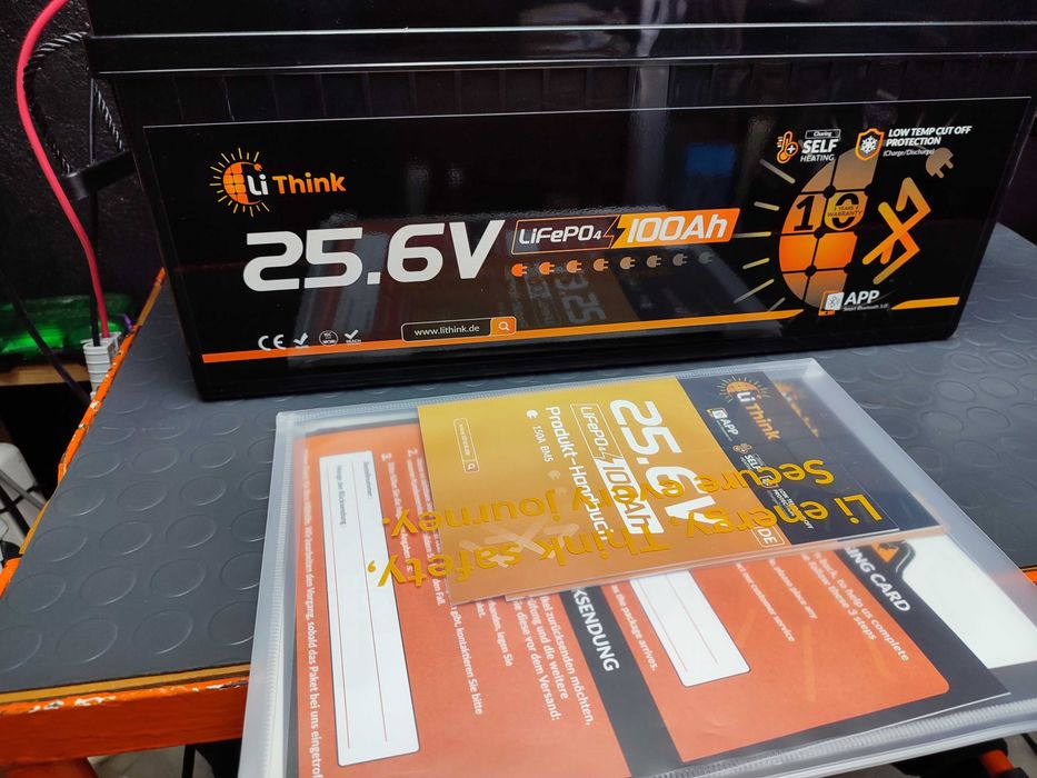 LiFePO4 акмулатор  25.6V 100Ah LiThink