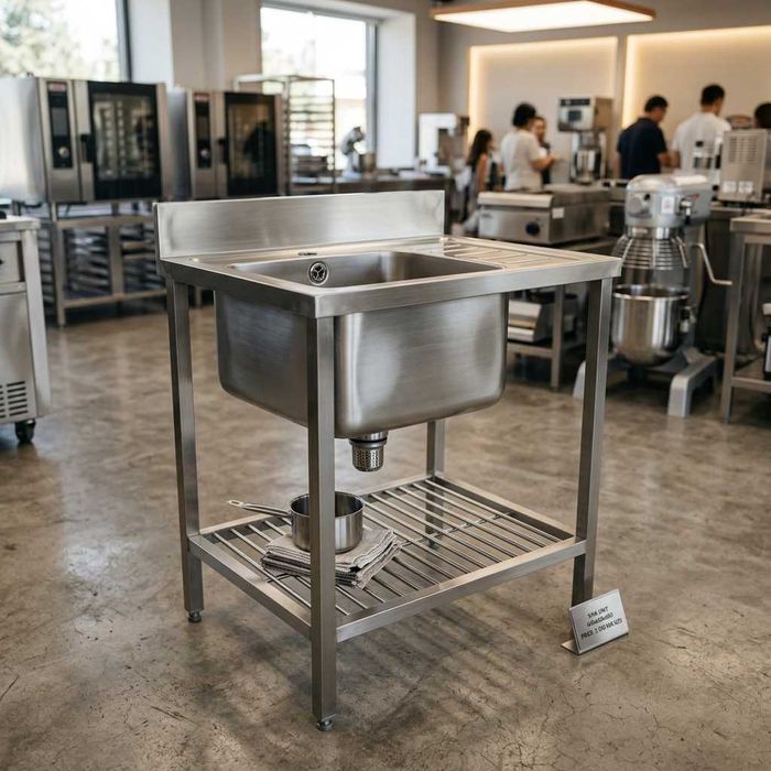 Мойка для кухни (Nerjaveyka / Нержавейка) 1-секционная Юнусабад