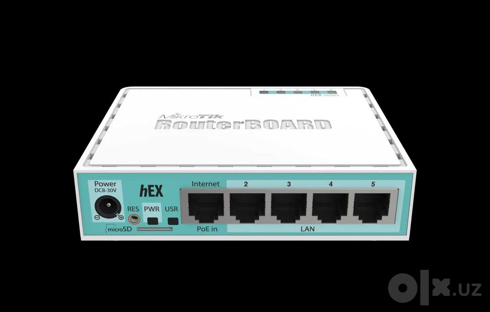 Маршрутизатор Mikrotik HEX (RB750GR3)