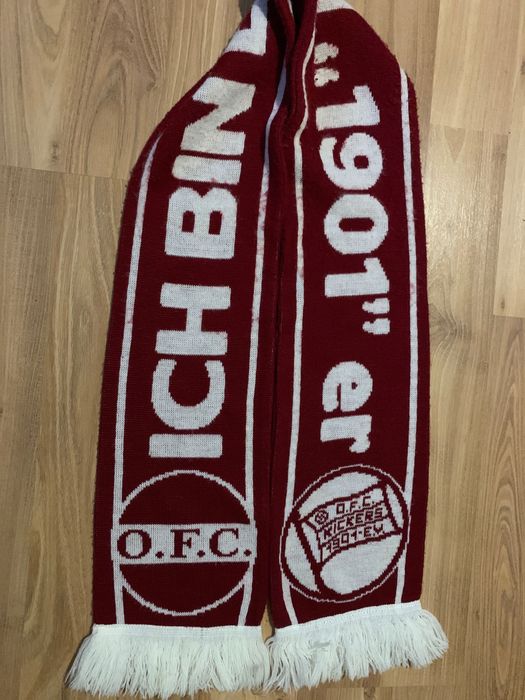 Спортен  вълнен фенски шал на ФК Офенбах Кикерс 1901