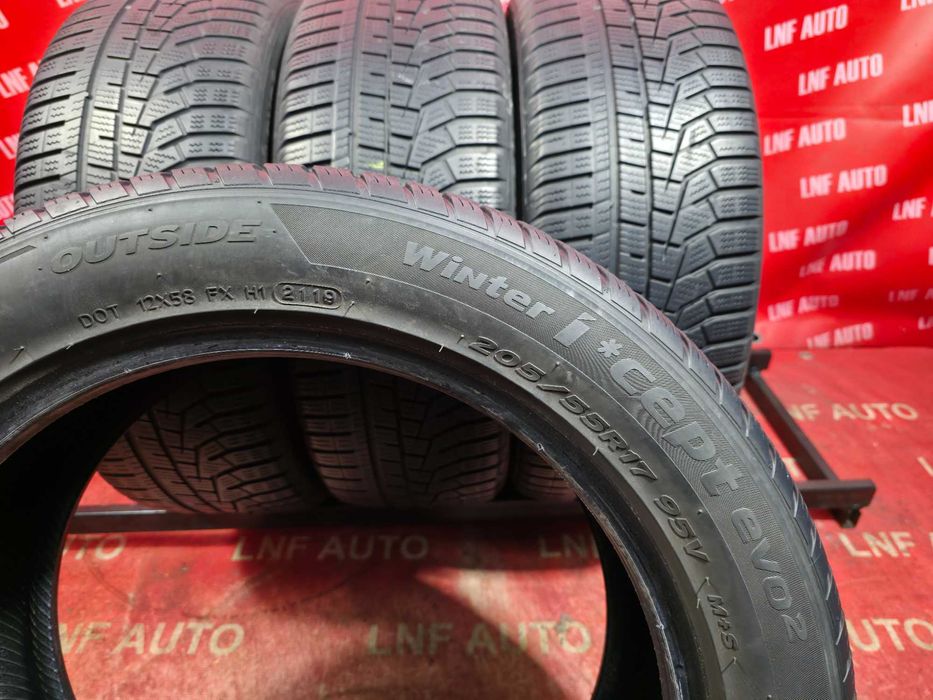 Anvelope de IARNA - 205/55/17 - HANKOOK - 5.66 MM - DOT 2019 !