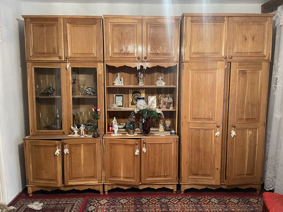 Mobila de sufragerie lemn masiv