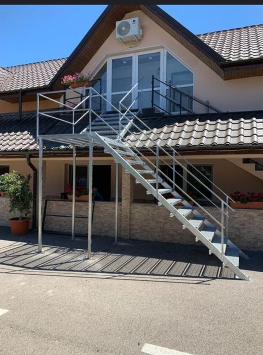 Vând scări metalice zincate executate la comandă
Ne deplasăm oriunde î