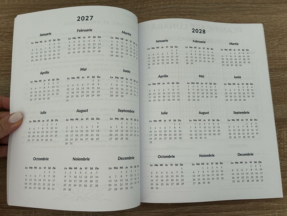 Agenda & Planner 2027 Varianta Blue