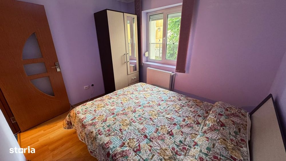 BUHUSI- 3 camere, ETAJUL 1 complet mobilat și utilat