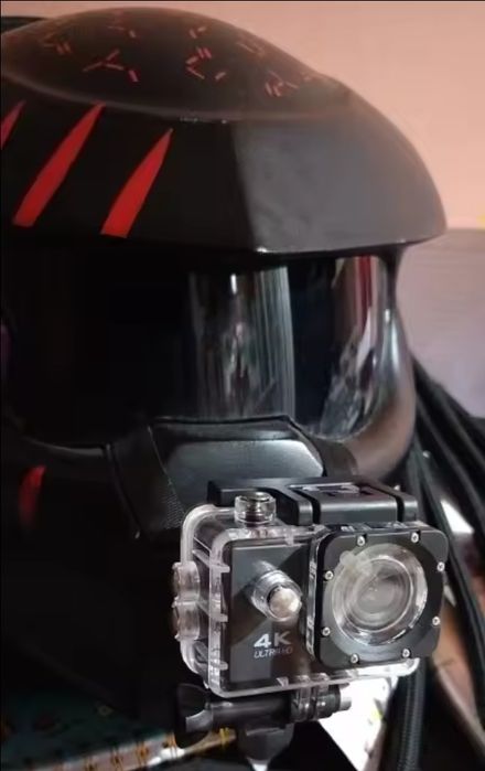 Camera video casca moto, scufundari, bicicleta, bord auto, barca etc