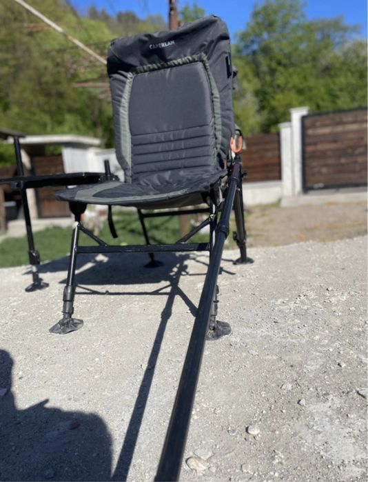 Scaun de pescuit feeder;complet utilat