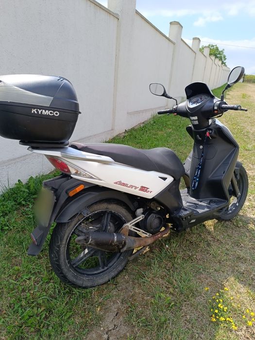 Scuter Kymco Agility City 50 + top case, din Belgia