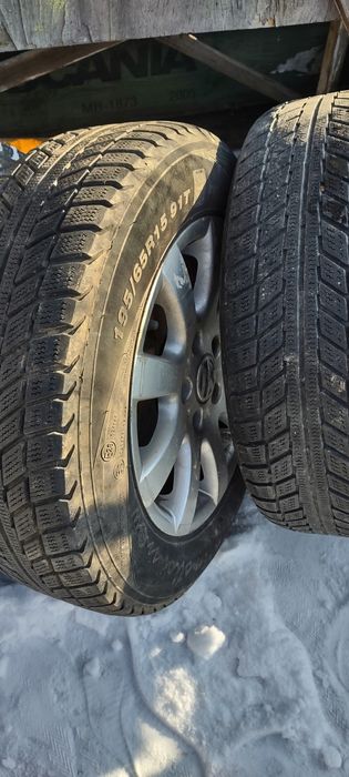 Cauciucuri de vara 195/65/15 , jante aliaj pentru golf 5