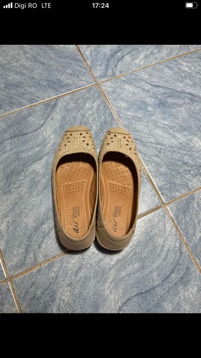 Balerini crem foarte ușori