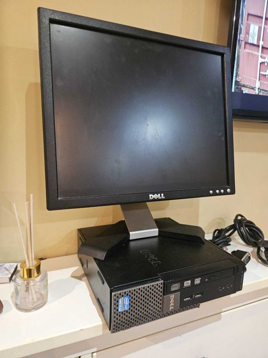 Desktop Dell I7 3770S 4.0GHz 8gb Ram SSD256 HD4000+MonitorHD+Windows11