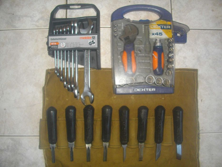 Старо Качество Длета Дърворезба 8бр/ К-т Гаечни Ключове 6-22мм Meister