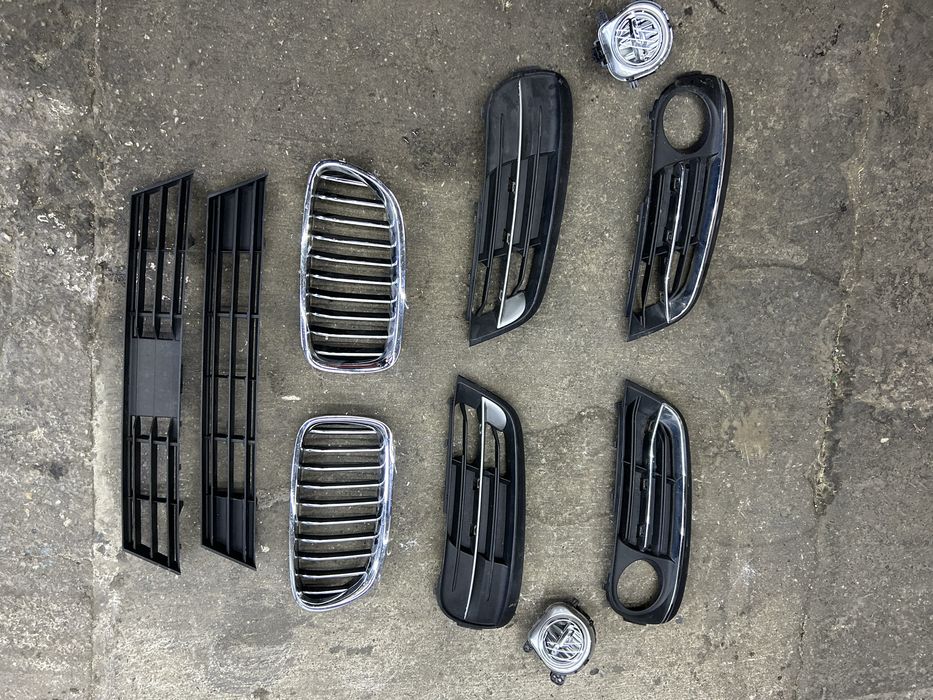 Grile proiectoare bara bmw f10 f11 facelift grila distronic