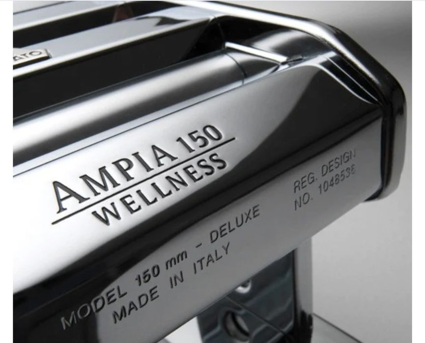 Лапшарезка тестораскатка ручная Marcato Ampia 150 mm Made in Italy