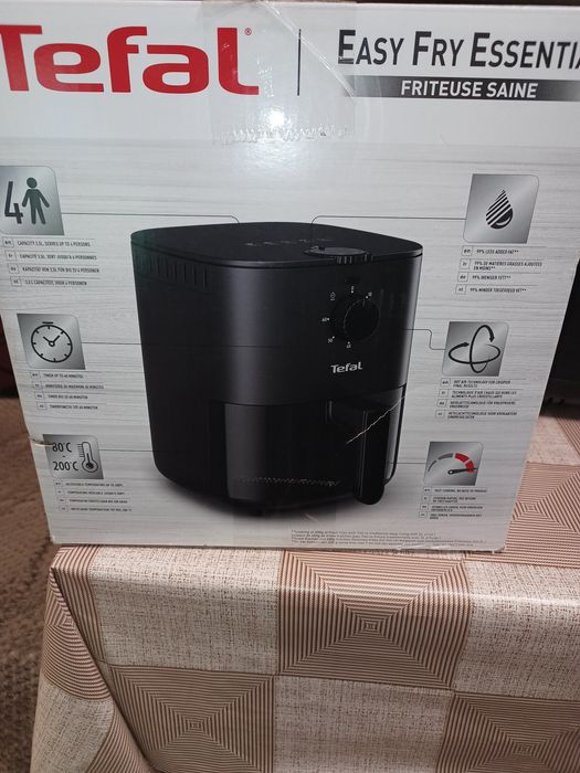 Фритюрник с горещ въздух TEFAL Easy Fry Essential EY130815, 3.5L, 1400