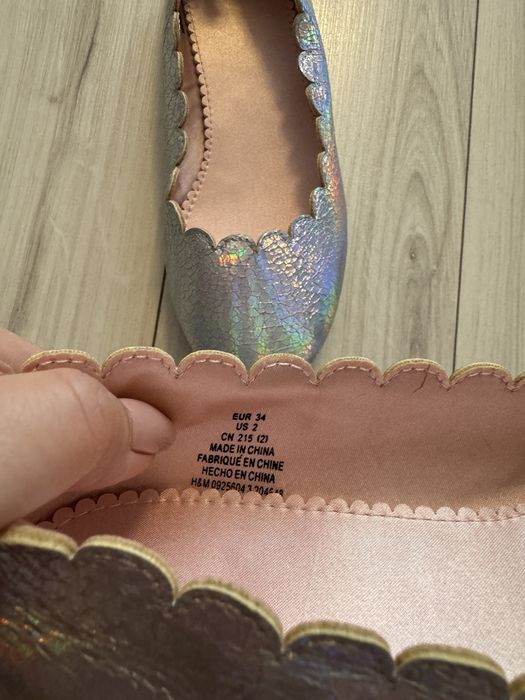 Balerini H&M, marimea 34