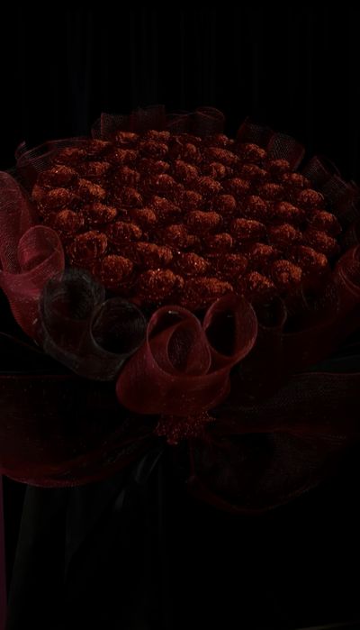 Уникални големи букети с панделка