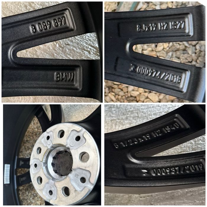 Jante Individual Noi-Styling 793i-G20/G21/G22/G23 Seria 2(coupe)Seria3,Seria4,Anvelope Impecabile Continental 2025 SSR
