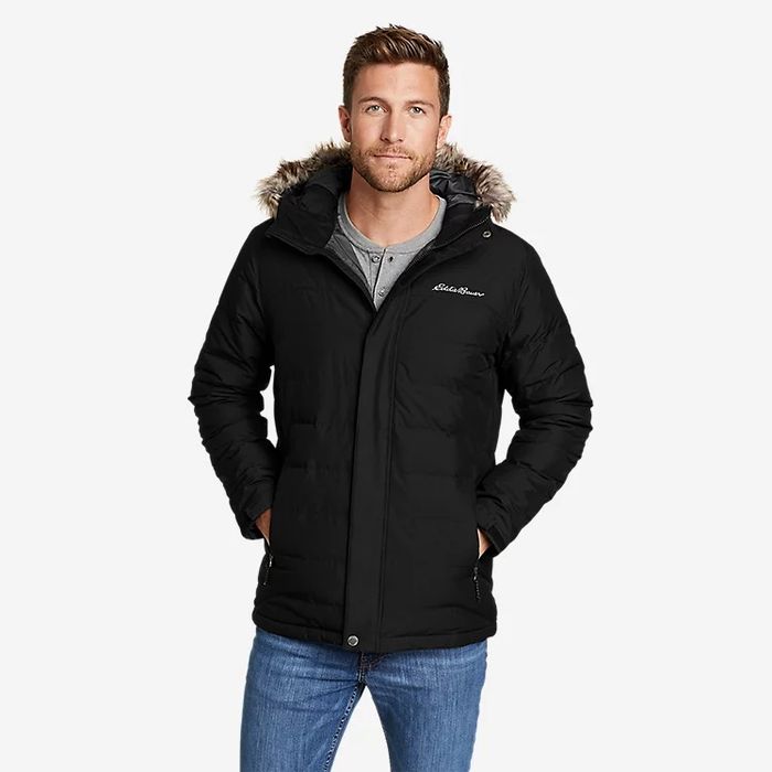 Новый пуховик аляска Eddie Bauer