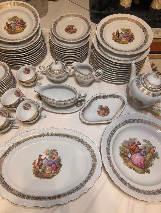 Serviciu de masa 12 persoane 80 piese