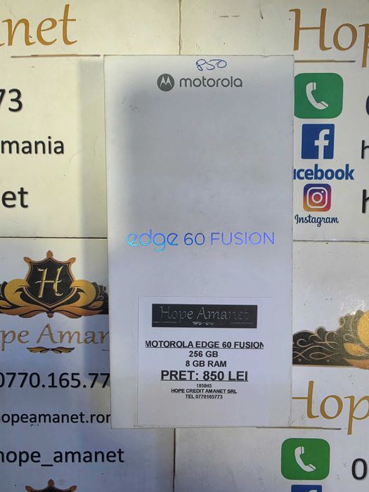 Hope Amanet P6 MOTOROLA EDGE 60 Fusion