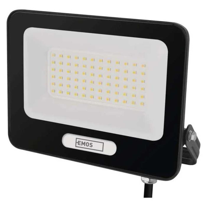 LED прожектор GLARO 50W, черен, IP65, 5000 lm, неутрално бял