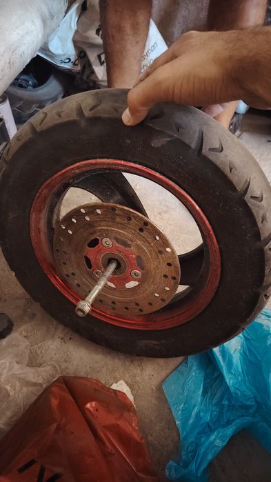 Skuter diska baloni 80,125 kublarga tushadi