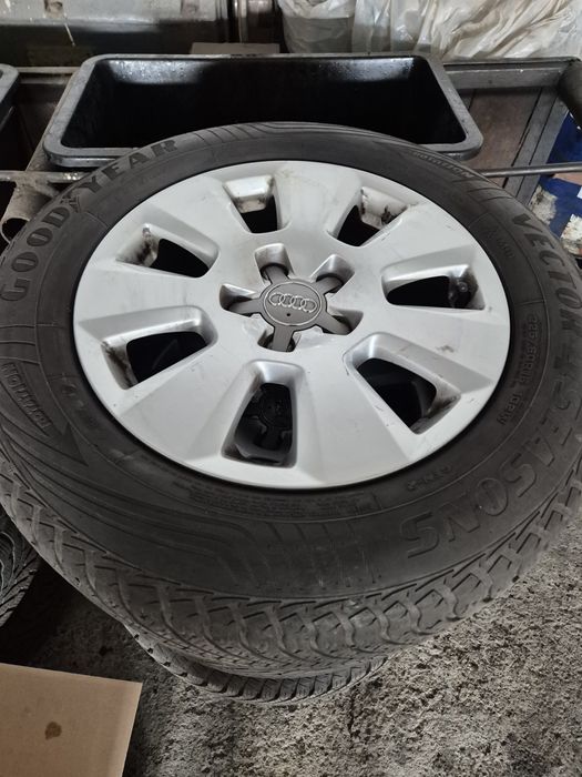 Jante cu anvelope Audi A6 - R16 originale