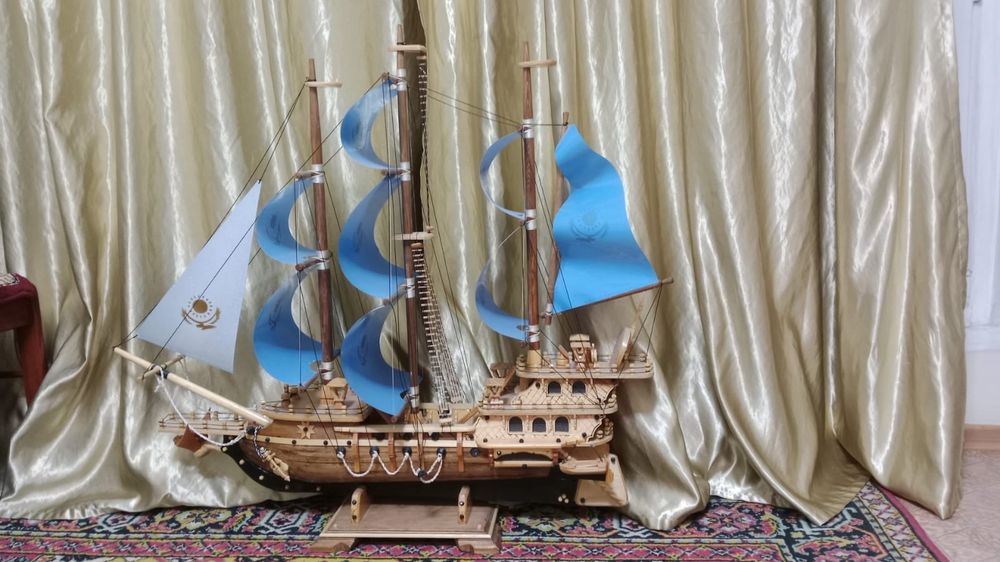 Корабль ручная работа