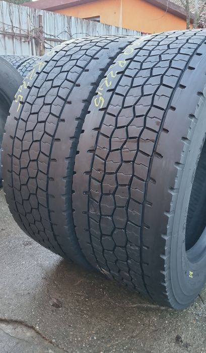 2 Sau (4) Anvelope (MOTRICA) Bridgestone  295/60 R22.5 M/S impecabile