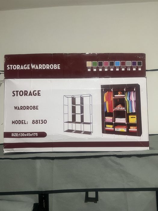 Плательный шкаф из ткани