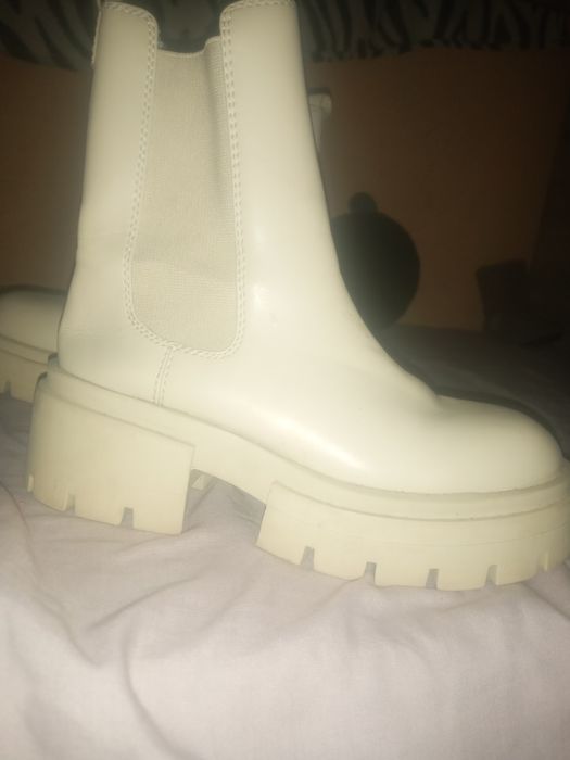 Botine Dama culoare bej