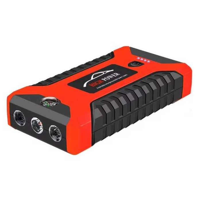 Мултифункционален автомобилен стартер Jump Starter 99800mAh, 12V, 600A
