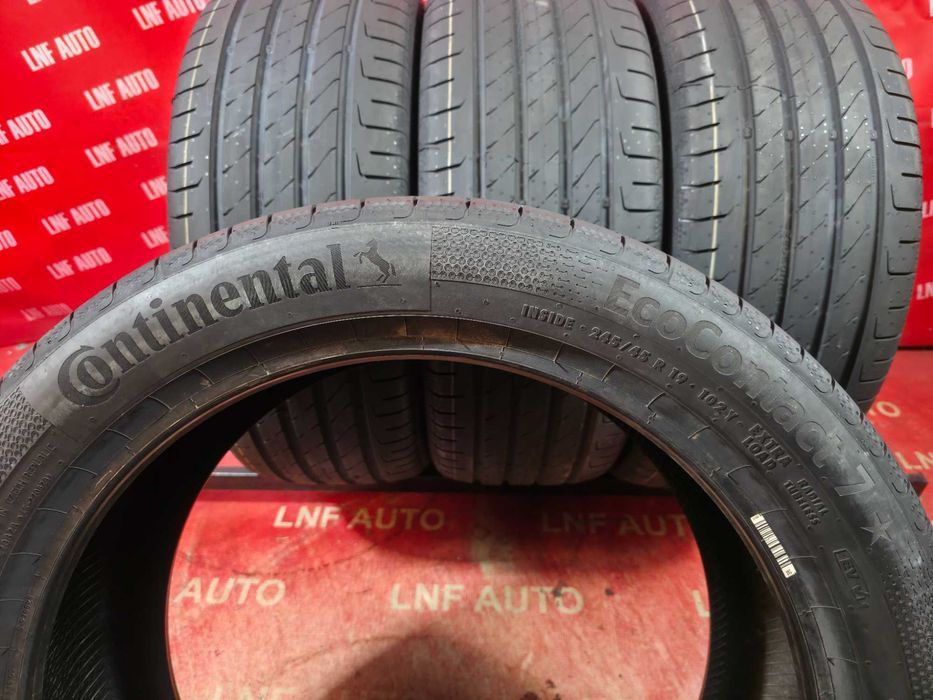 anvelope de vara - 245/45/19 - continental eco 7 ev - noi - dot 2024