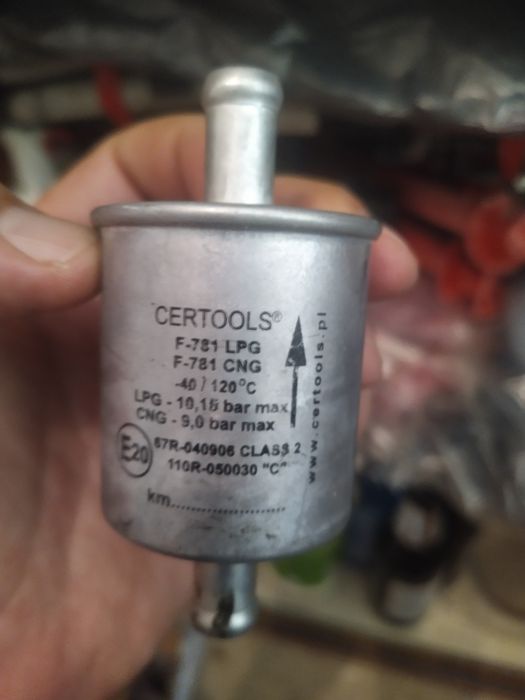 Vand filtru fază gazoasă gpl