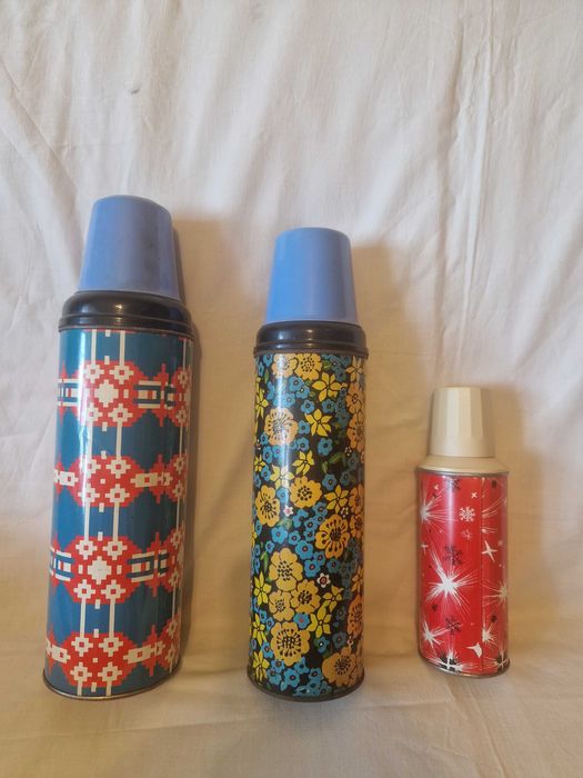 Termosuri romanesti- Metaloglobus -si chinezesti vintage , anii 60-80