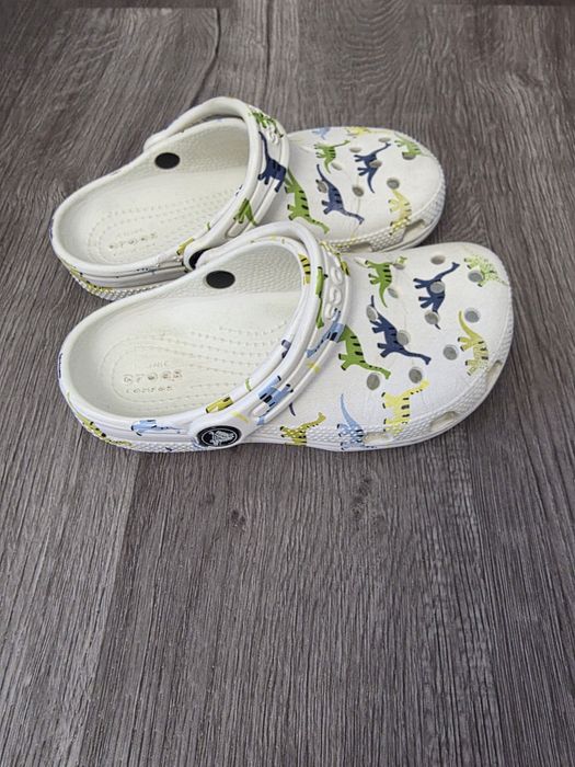 CROCS Сабо летние с принтом детские