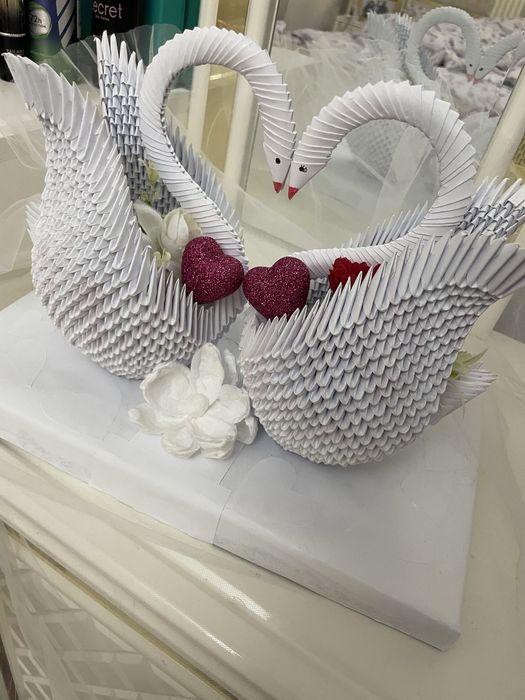 Sovg’a uchun oqqush yasab beramiz