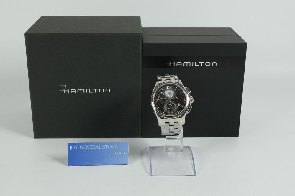 Hamilton Jazzmaster Chronograph H326120 - внесен от Япония, оригинален