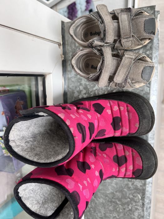 Сапоги для девочек Kuoma 25 размер