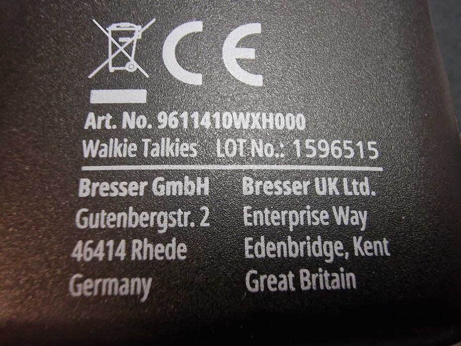 Bresser junior Walkie Talkies комплект радиостанции