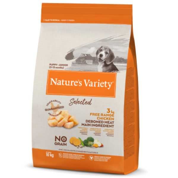 Храна за Подрастващи Кученца от Всички - с Пиле- 10кг- Nature`s Variety