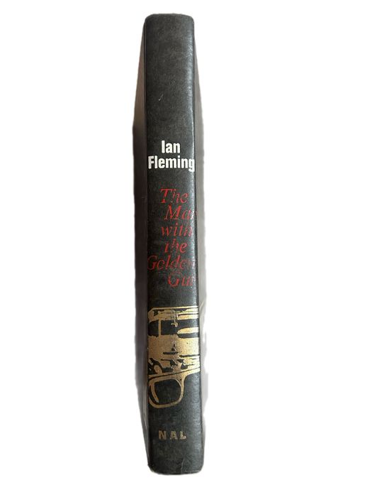 Carte Ian Fleming The Man with the Golden Gun First US Printing 1965 NAL
