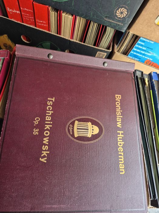 Vând lot 10 Discuri Grammophon & patefon colectie cu muzica clasică