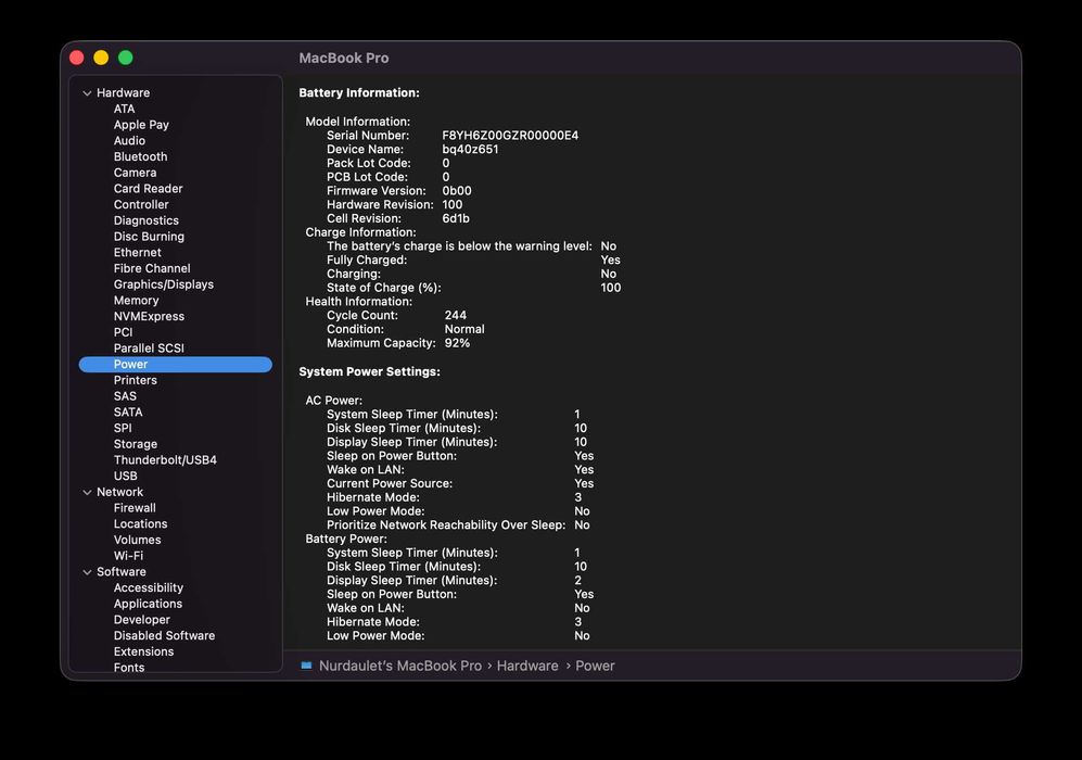 Macbook M3 Pro 18/512