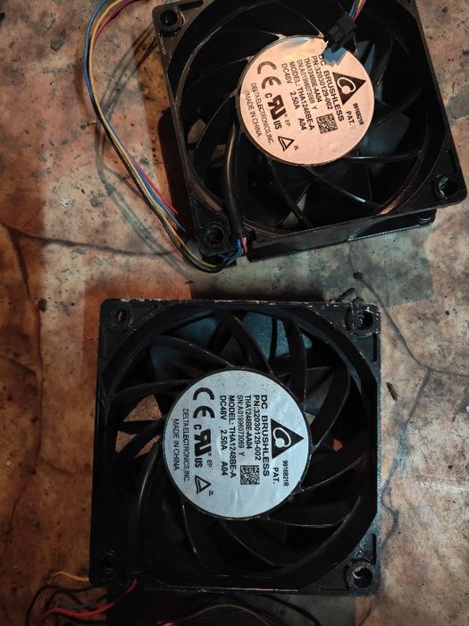Вентиляторы не знаю отчего