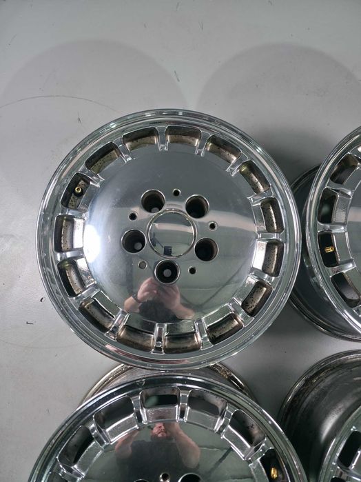 4 Jante Alain 5x112 14'' OEM Mercedes S-Class W126 W166 / SL W107 W123 / Chrome OEM USA ! JANTE EXTREM DE RARE !