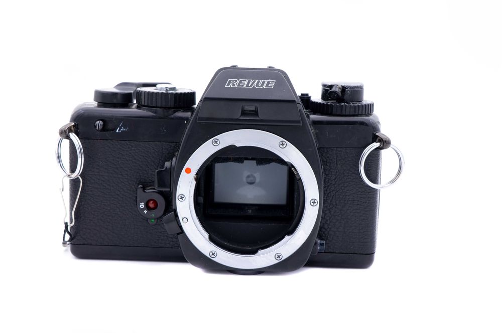 Aparat foto film Revue AC3 montura Pentax K