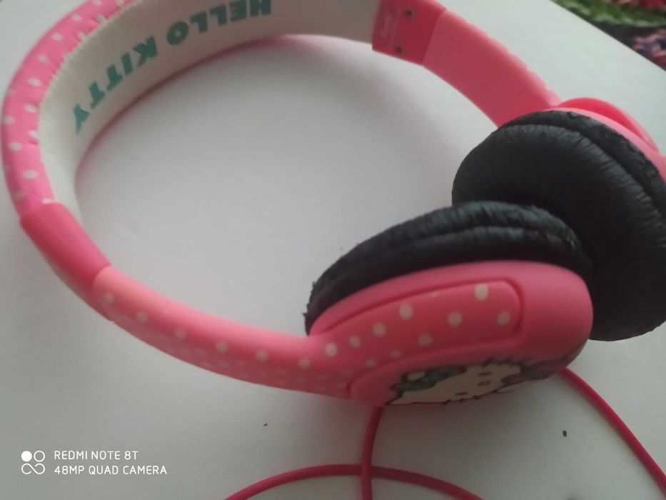 Детски слушалки Hello kitty