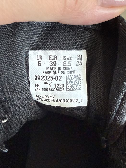 Puma  Кецове Kaia 2.0 с равна платформа, Черен, Бял, 3.5